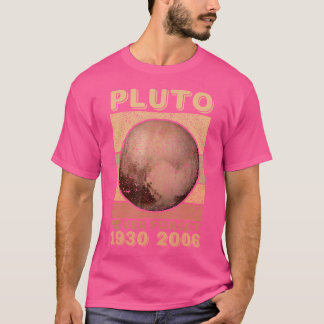 Pluto Never Forget Space Science Astronomy Men Wom T-Shirt