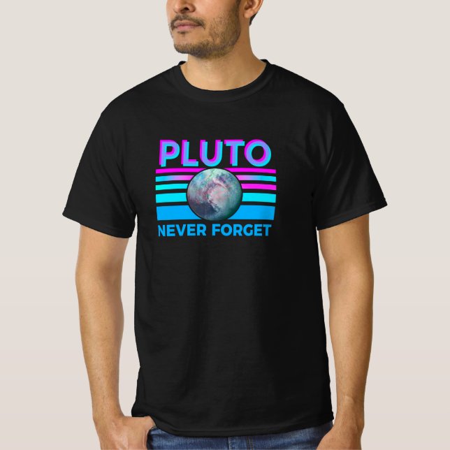 Pluto Never Forget T-Shirt (Front)