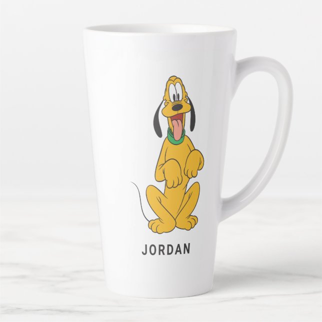 Pluto | Paws Up Latte Mug (Right)