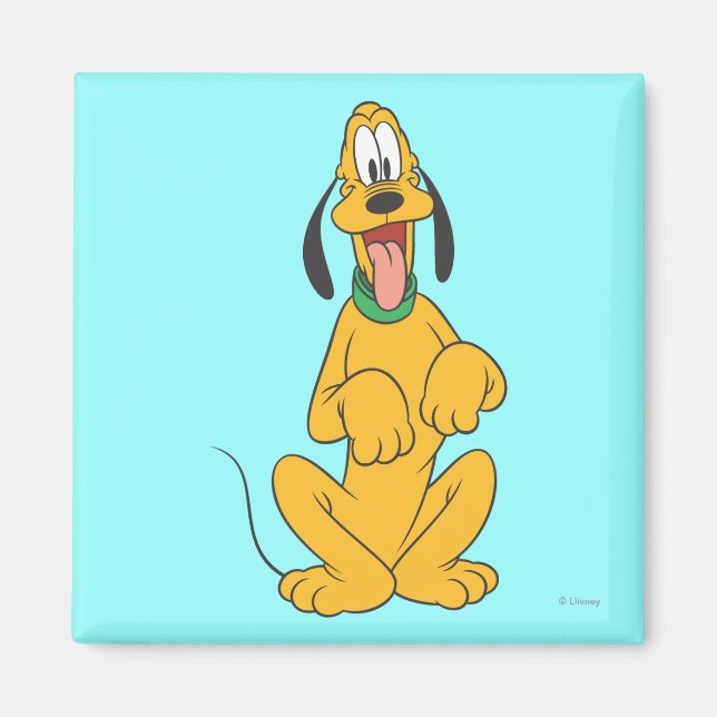 Pluto | Paws Up Magnet (Front)