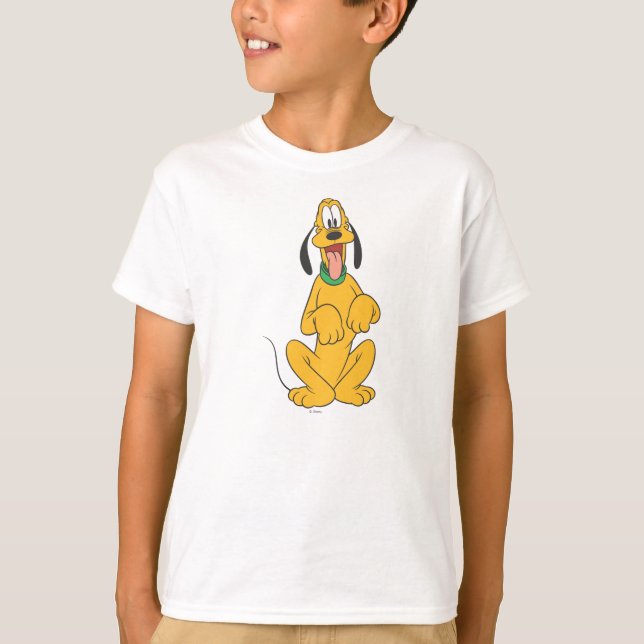 Pluto | Paws Up T-Shirt (Front)