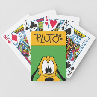 Pluto | Peek-a-Boo Bicycle Playing Cards