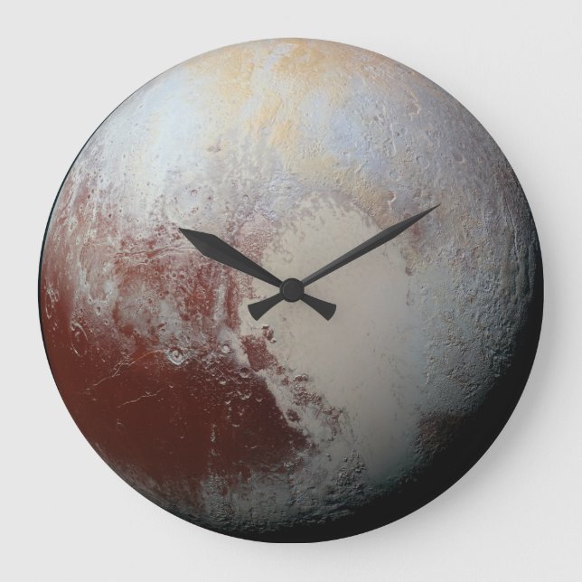 Pluto planet large clock (Front)