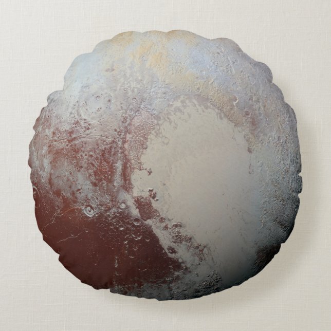Pluto planet round pillow (Front)