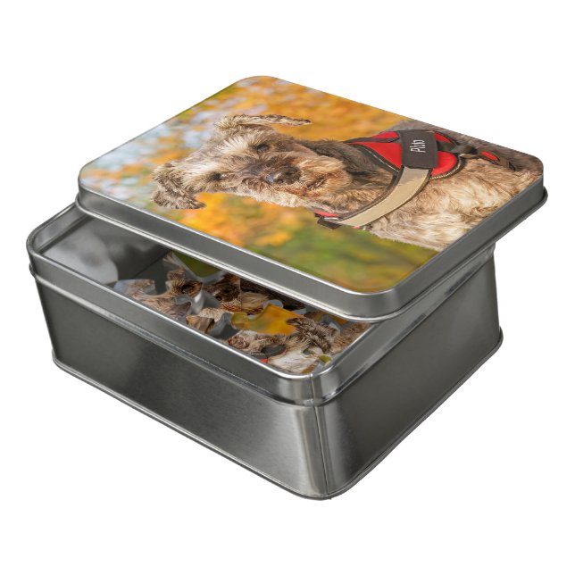 Pluto Portrait Jigsaw Puzzle (Lid Open)