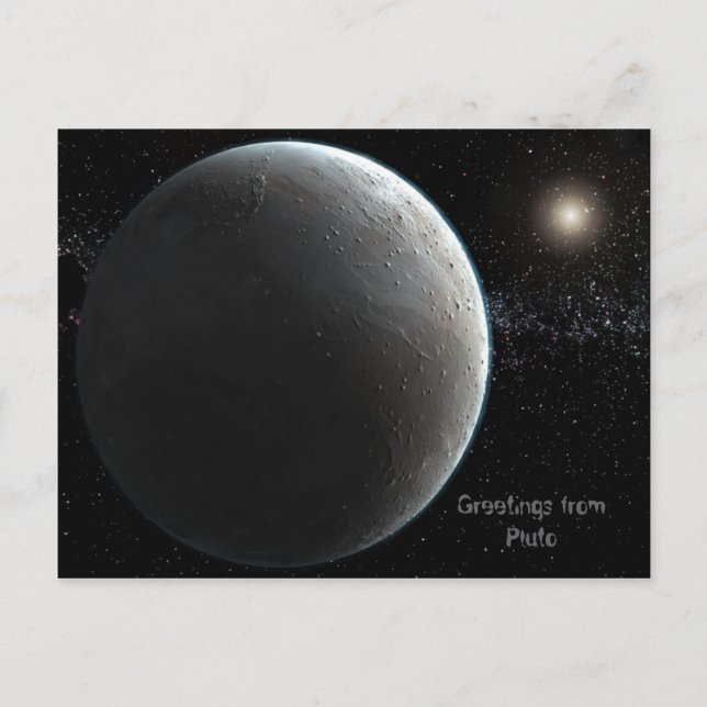 Pluto Postcard (Front)