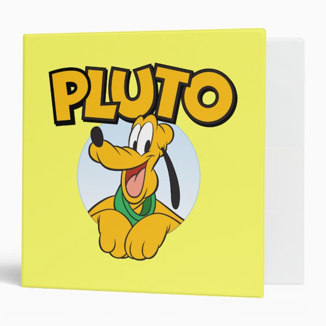 Pluto | Pup with Name Binder (Front/Inside)