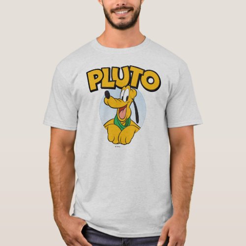 Pluto  Pup with Name T_Shirt