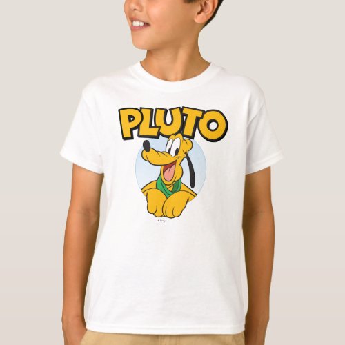 Pluto  Pup with Name T_Shirt