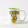 Pluto | Pup with Name Two-Tone Coffee Mug