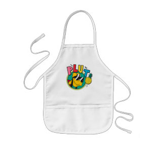 Pluto Retro Cool Summer Vibes Kids' Apron