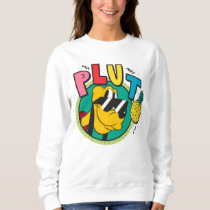 Pluto Retro Cool Summer Vibes Sweatshirt