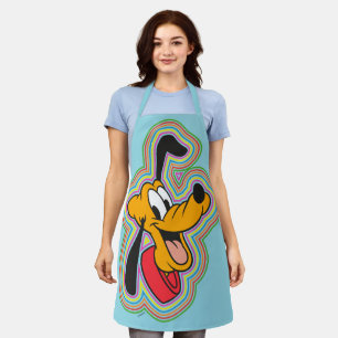 Pluto Retro Radiant Pop Art Apron