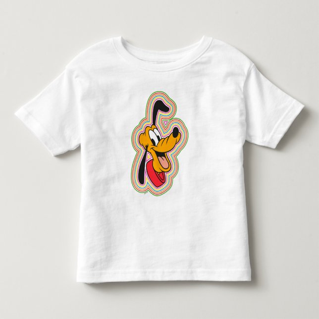 Pluto Retro Radiant Pop Art Toddler T-shirt (Front)