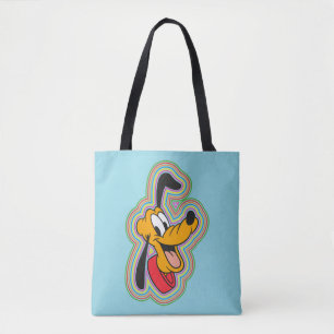 Pluto Retro Radiant Pop Art Tote Bag