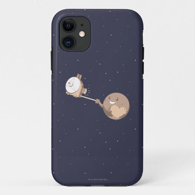Pluto Selfie Case-Mate iPhone Case (Back)