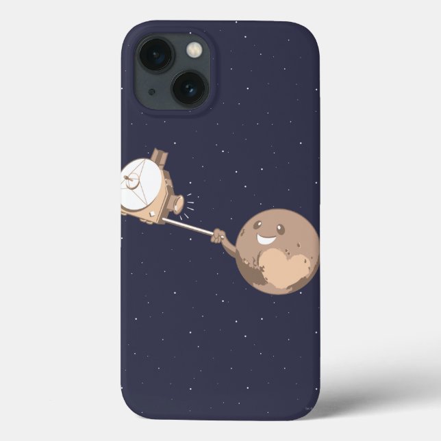 Pluto Selfie Case-Mate iPhone Case (Back)