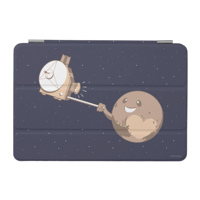 Pluto Selfie iPad Mini Cover (Horizontal)