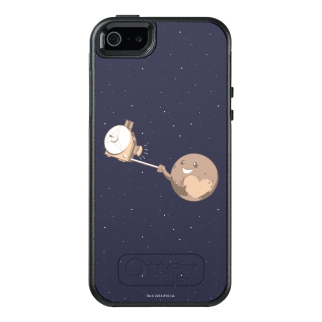 Pluto Selfie Otterbox iPhone Case (Back)