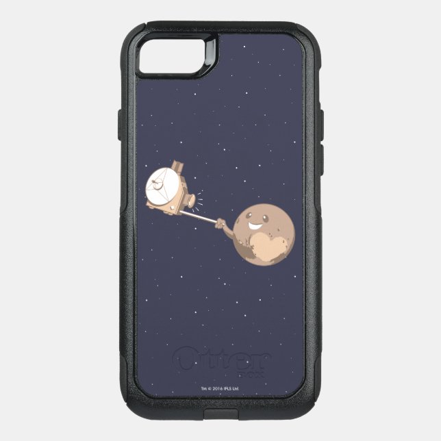 Pluto Selfie Otterbox iPhone Case (Back)