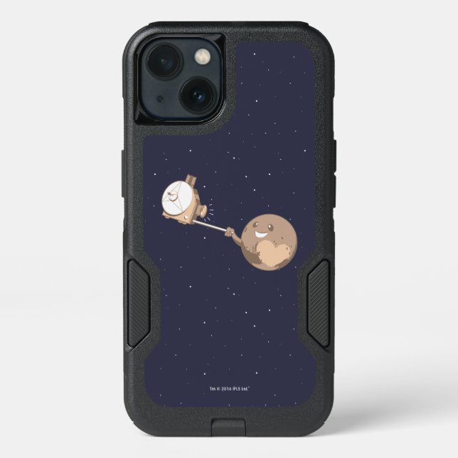 Pluto Selfie Otterbox iPhone Case (Back)