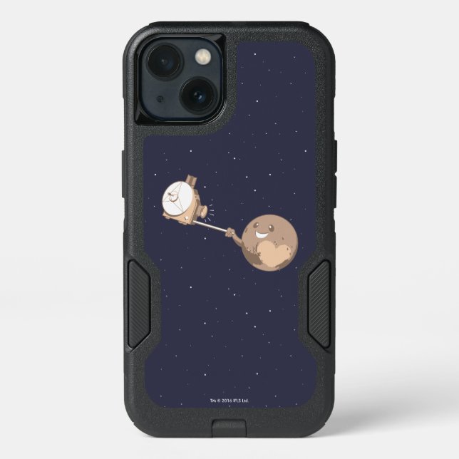 Pluto Selfie Otterbox iPhone Case (Back)