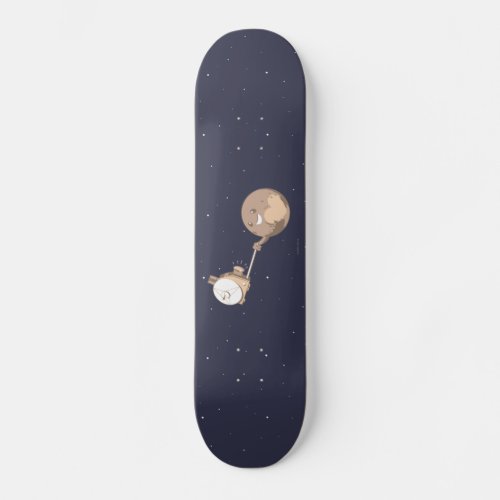 Pluto Selfie Skateboard