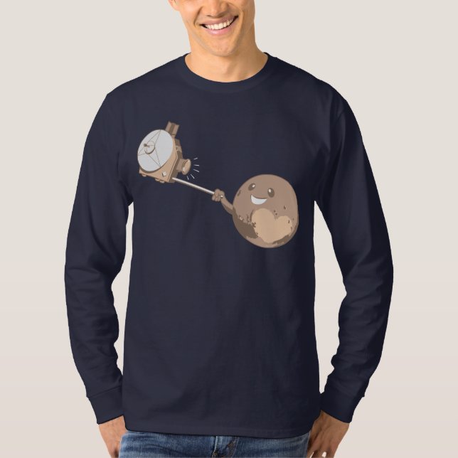 Pluto Selfie T-Shirt (Front)