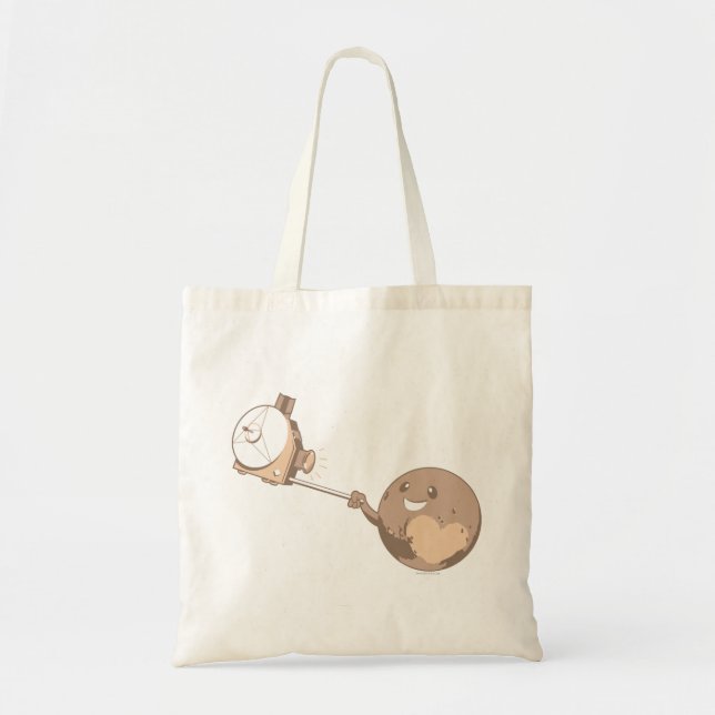 Pluto Selfie Tote Bag (Front)