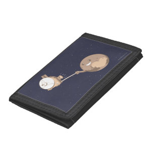 Pluto Selfie Tri-fold Wallet