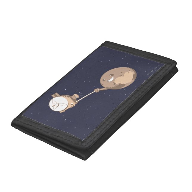 Pluto Selfie Tri-fold Wallet (Bottom)