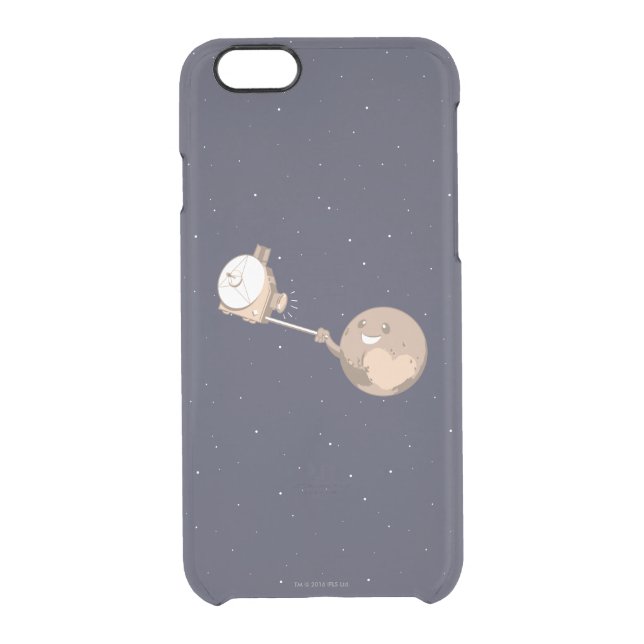 Pluto Selfie Uncommon iPhone Case (Back)