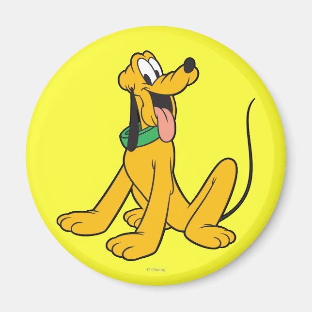 Pluto | Sitting Magnet (Front)