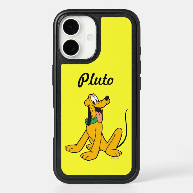 Pluto | Sitting Otterbox iPhone Case (Back)