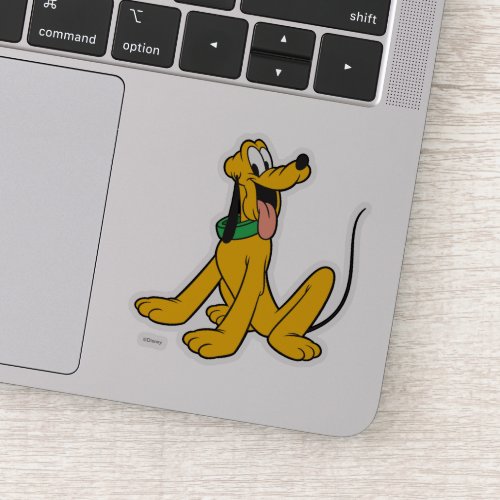 Pluto  Sitting Sticker