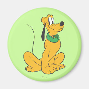 Pluto Sitting Straight Up Magnet