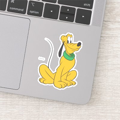 Pluto | Sitting Straight Up Sticker