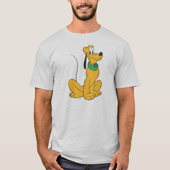 Pluto | Sitting Straight Up T-Shirt (Front)