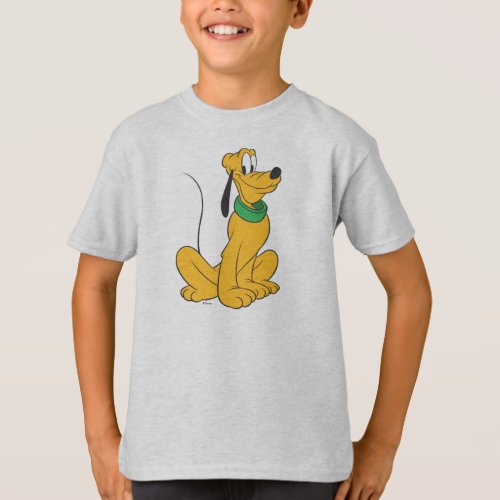 Pluto  Sitting Straight Up T_Shirt