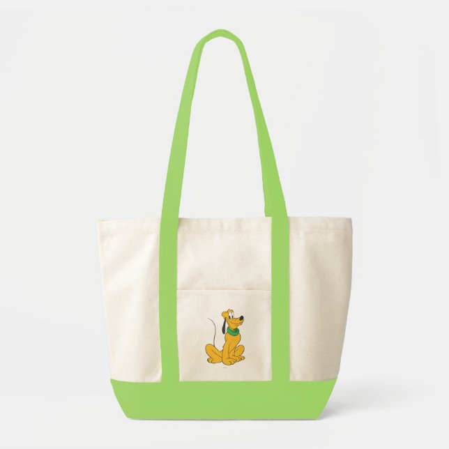 Pluto | Sitting Straight Up Tote Bag (Front)