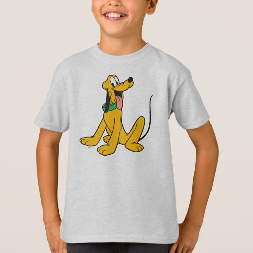 Pluto  Sitting T_Shirt