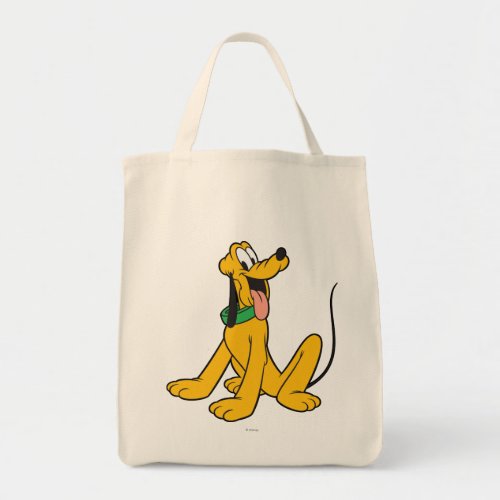 Pluto  Sitting Tote Bag