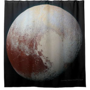 Pluto - The Largest Dwarf Planet Shower Curtain