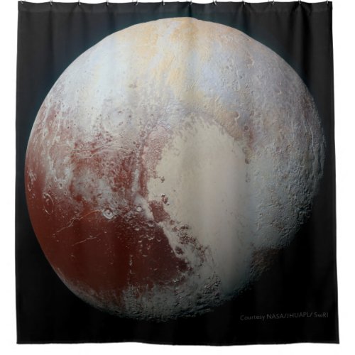 Pluto _ The Largest Dwarf Planet Shower Curtain