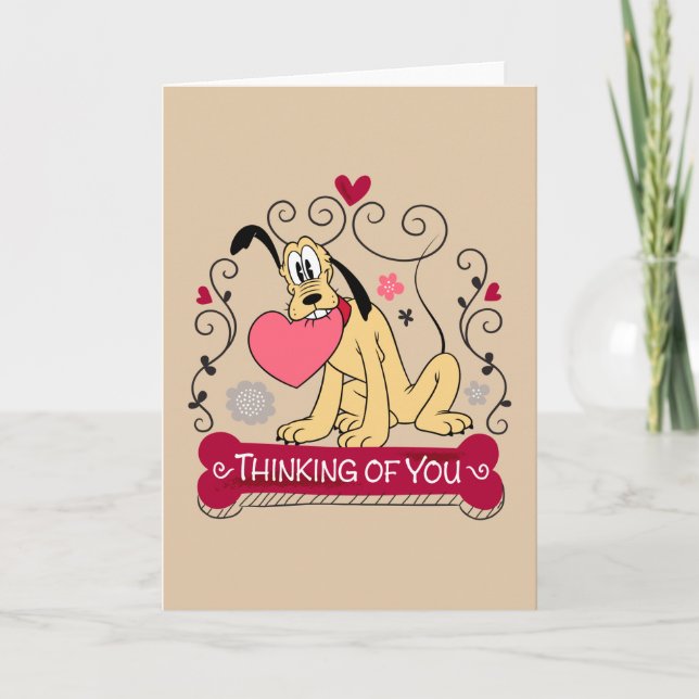 Pluto - Thinking of You Card (Front)