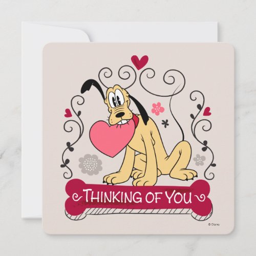 Pluto Valentine Holiday Card