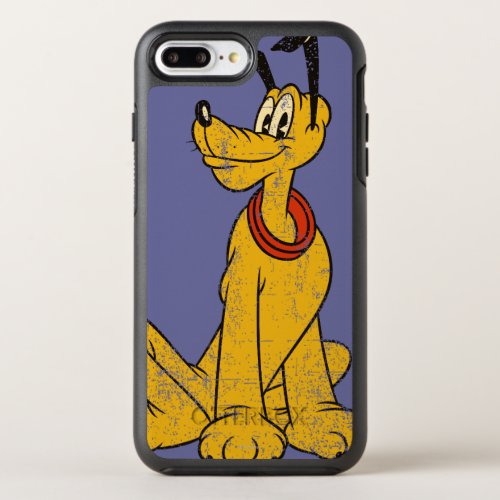 Pluto  Vintage  Distressed OtterBox Symmetry iPhone 8 Plus7 Plus Case