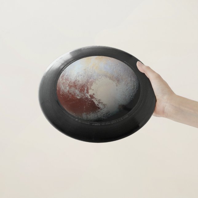 Pluto Wham-O Frisbee (In Hand)