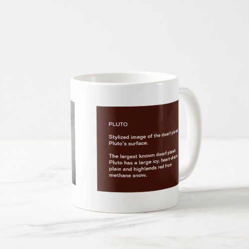 PLUTO  with Description Coffee Mug