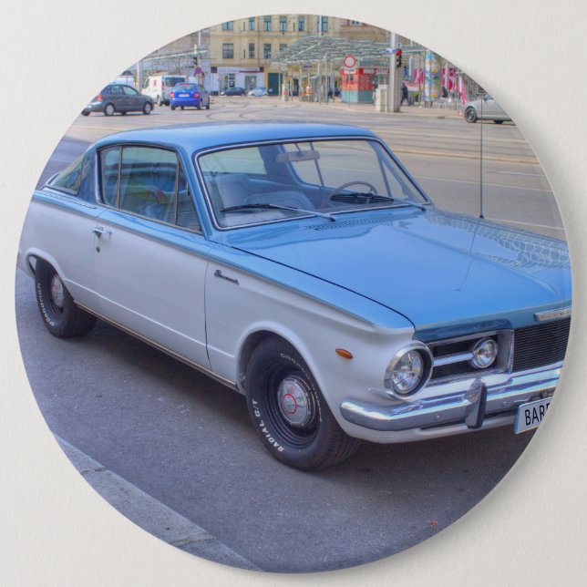 Plymouth Barracuda Button (Front)